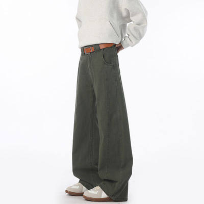 Lesstter男生美式复古宽松休闲裤