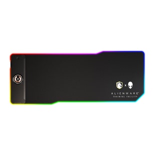 外星人AW5磁吸无线充电鼠标垫RGB发光垫电竞游戏织物防滑大桌垫