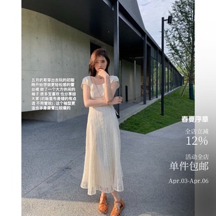 小上衣版 南法日记 连衣裙 超显瘦蕾丝鱼尾裙 移不开眼 美妙身段