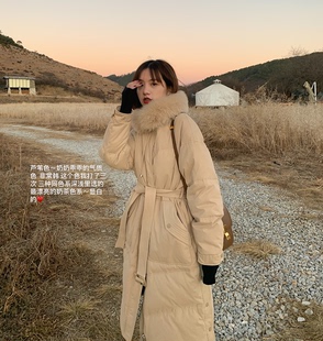 喜欢 清冷别致高及 主推 羽绒服 立领毛领 难得显瘦 心尖尖上