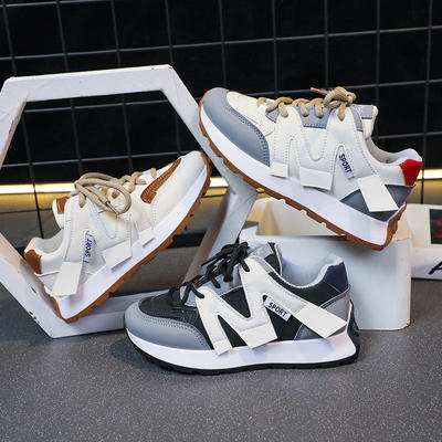 春秋季女童休闲百搭小学生运动鞋