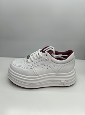 轩美诗//2026年新款女鞋休闲百搭老爹鞋厚底增高运动鞋90198