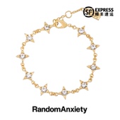 STAR」 随机焦虑RA「CROSS 四芒星手链 王译磊同款