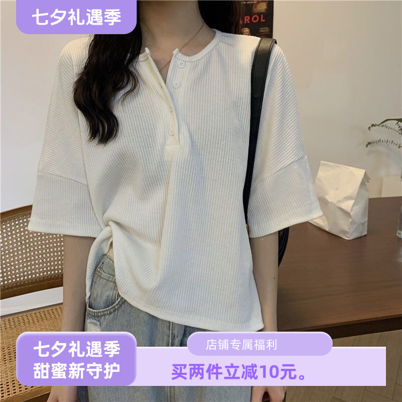 短袖t恤女夏季新款韩版in