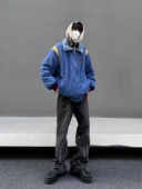 子美式 传奇商行legend微喇叭做旧水洗牛仔裤 潮男女情侣裤 高街vibe