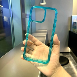 半透蓝适用谷歌GooglePixel9proXL手机壳Pixel10Pro凹槽9a滴胶Pixel8A透明Pixel7A高级小清新情侣外壳