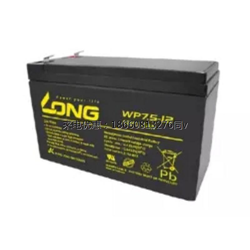 台湾广隆LONG蓄电池 WP5-12 12V5AH MA707 MA708 MA808扩音机电池