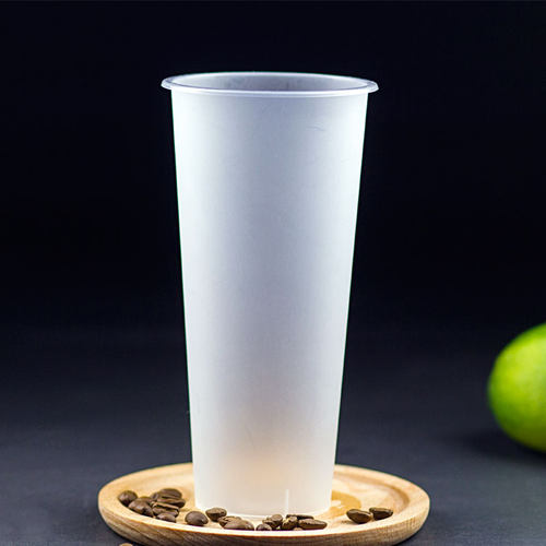 加厚一次性水果茶500ml注塑杯