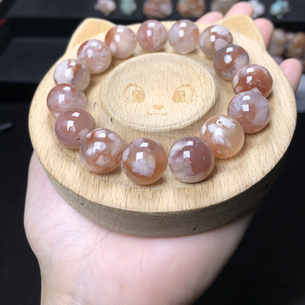 【051-100】一份50克左右，直播专拍，樱花玛瑙散珠，请勿私拍