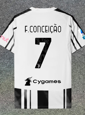 2526尤文图斯球衣主场球迷版洛卡特利图拉姆短袖足球服上衣定制男