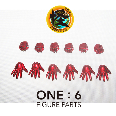 HOTTOYS HT 12寸1/6 复仇者联盟 钢铁侠 瑕疵手型散件 非压铸合金