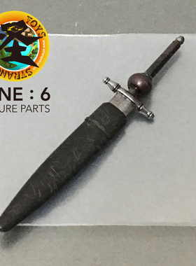 Hottoys HT DX15 12寸1/6加勒比海盗 死无对证 杰克船长佩剑散件