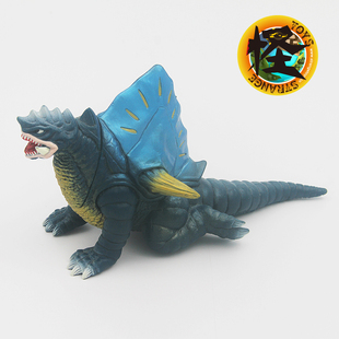 1998 东映奥特曼怪兽海怪老胶非赛文迪加初代 万代 bandai sofubi