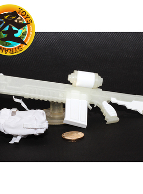 3A toys 1/12 WWRp Caesar 夜光小凯撒 拆出夜光玩具大枪和腰包