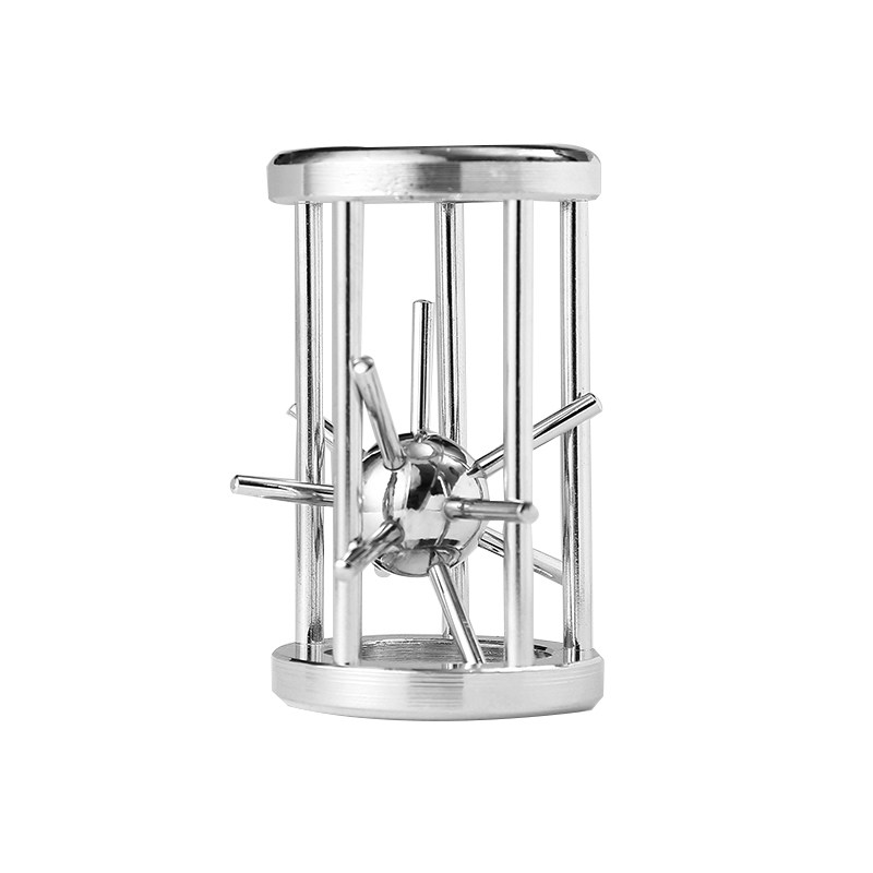 笼中取刺笼中星取物取宝取海胆取球金属针益智解锁玩具考验观察力