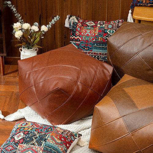 收纳坐凳皮墩子榻榻米