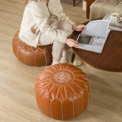 懒人收纳旧衣服换鞋凳矮凳