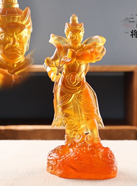 琉璃十二神将中式十二药叉大将佛堂客厅摆放供奉站像坛城套装摆件
