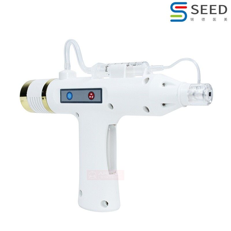 现货充电无线款微晶导入仪 便携式电动钒钛冷热锤美容仪