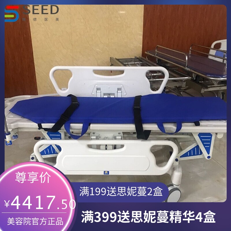 医院转运车手摇升降平车病人对接车手术室转运床急救护车担架车床