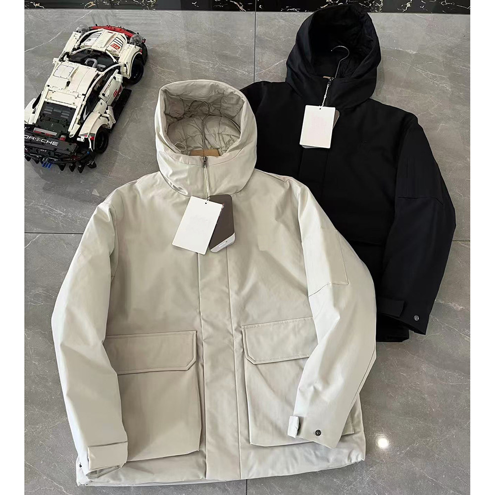 情侣款冬季新款男士户外登山中性防水耐磨旅行保暖连帽棉服外套