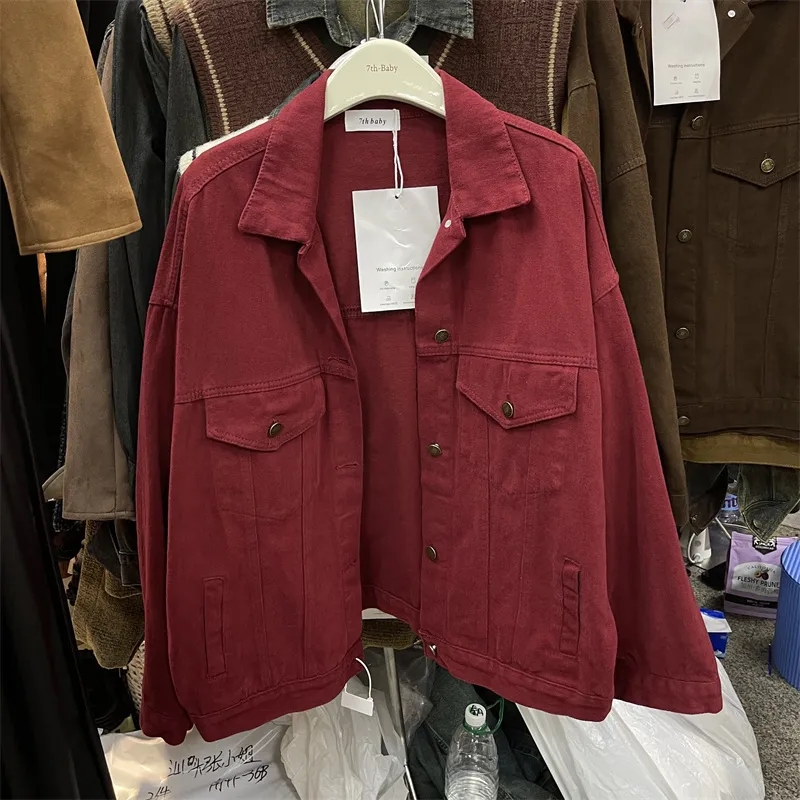 简约通勤常规款牛仔纯色