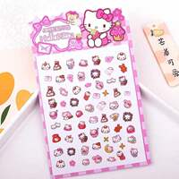 Children's luminous nail stickers, Kulomi Melody stickers, girls' fluorescent nail art, Princess 2D nails thumbnail 6