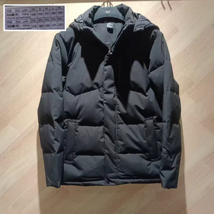 商场同款361度男款24年新款冬季新款短款保暖羽绒服