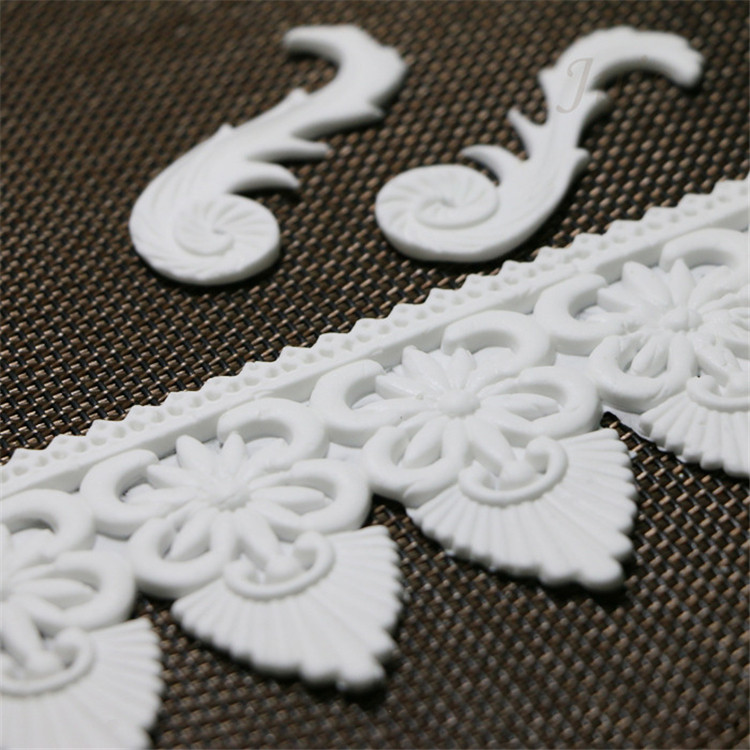 翻糖蕾丝硅胶模具花边模cake lace mold婚礼翻糖蛋糕围边模糖霜模