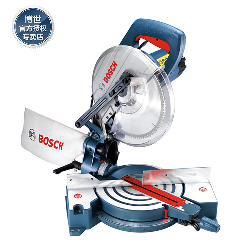 博世45度横切纵切斜切锯 锯铝机GCM10MX介铝机型材切割机 GCM10M