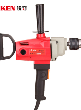 KEN锐奇搅拌钻6816N 6816NB飞机钻 大功率油漆涂料腻子水泥搅拌机