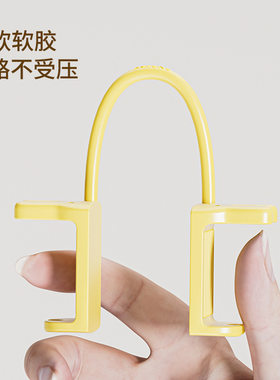 二合一数据线收纳卡扣家用充电线固定理线器绕线器数据线收纳神器