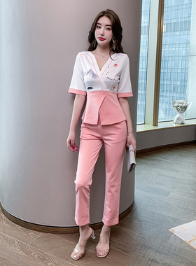 足浴沐足技师工作服女桑拿养生馆桑拿按摩spa美容院美容师工作服