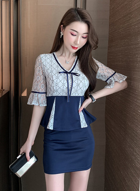 美容师工作服女性感套装气质足疗足浴技师服桑拿按摩会所沐足工衣