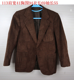 男款西服外套时尚修身古着vintage