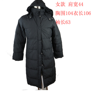 女款羽绒服加厚冬季长款时尚休闲运动装古着vintage
