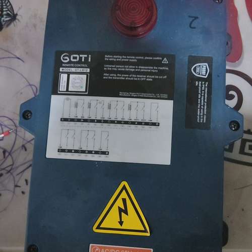 适用GOTI宫田工业遥控器GT-12，蓝色外壳，带红色指示灯议价