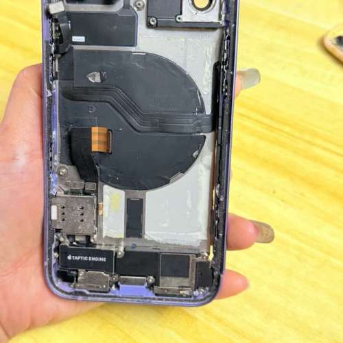 适用12 Pro后壳总成，紫色，带Tic Engi议价