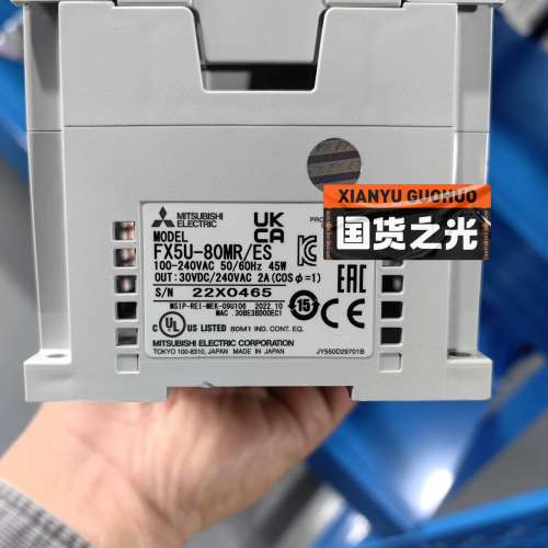 适用PLC FX5U-80MR/ES，，功能完好。议价