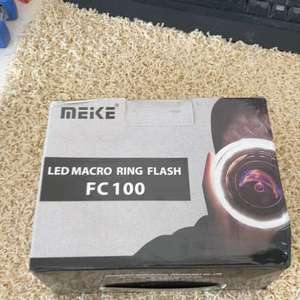 适用美科MEKE MK-FC100环形距LED补光灯闪光灯型议价