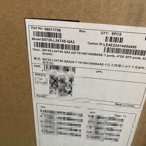 适用智选 S5735-L24T4S-QA2 原封未使用议价