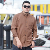 Extra Large Long Sleeve Dress Shirt For Men Pointed Collar Business Casual Plus Size thumbnail 3