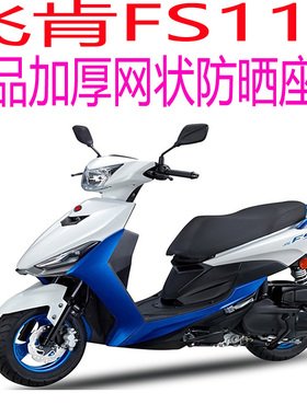 飞肯FS110踏板摩托车座套包邮新品加厚3D网状防晒隔热透气坐垫套