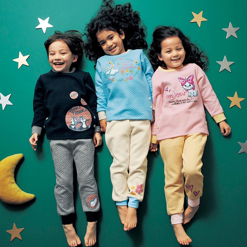 千趣中性春秋纯棉卡通睡衣居家服