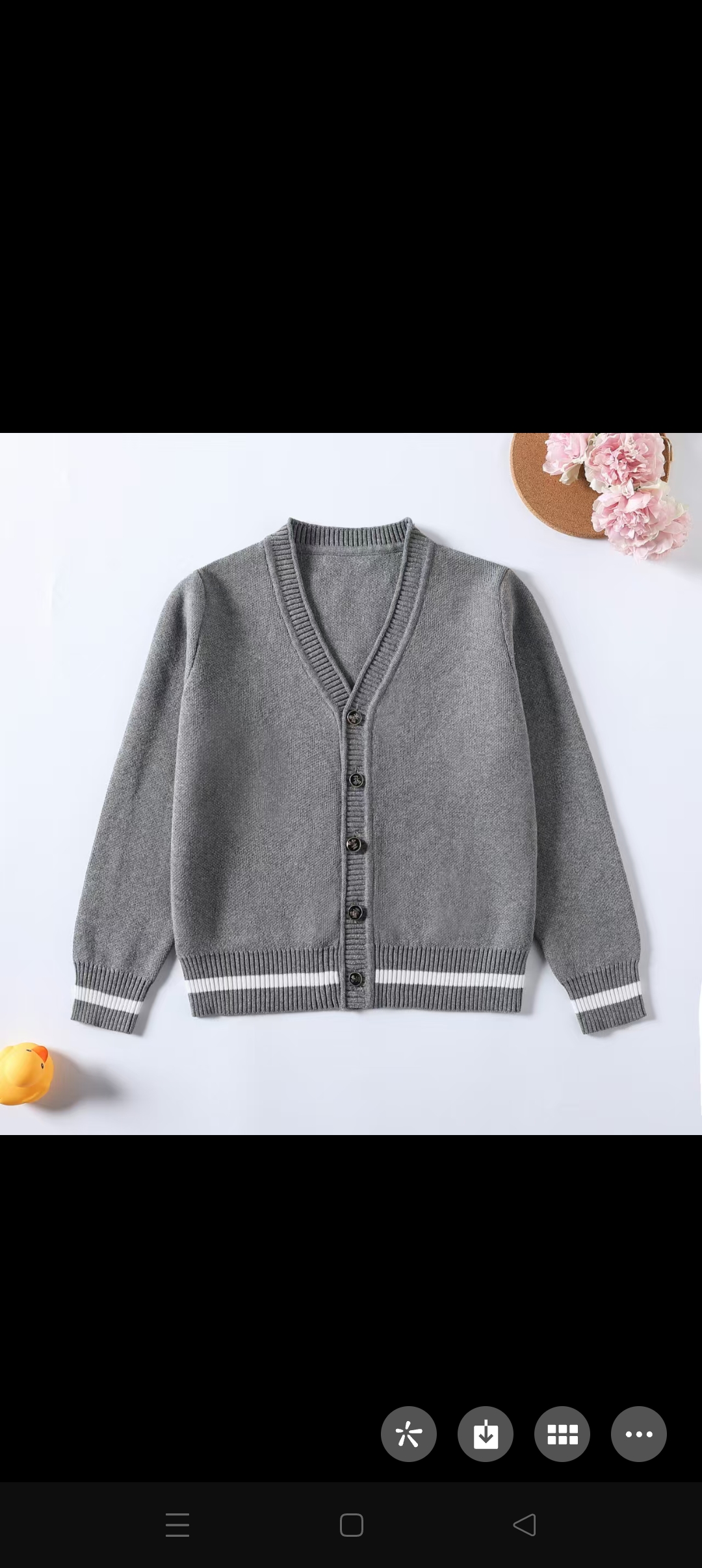 雅痞男装春秋百搭款撞色下摆纯棉男士针织开衫毛衣外套