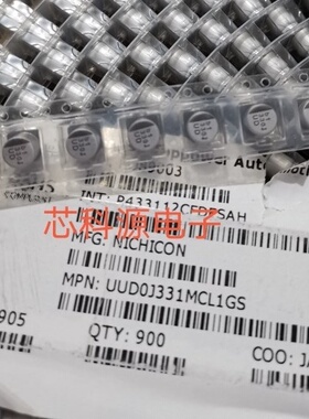 UUD0J331MCL1GS 尼吉康电容 6.3V330UF 330j UD 6.3x7.7 高频低阻