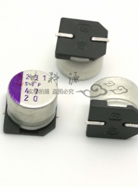 20SVP47M 20v47uf  三洋OS-CON 全新原装 贴片固态电容  8x6 SMD
