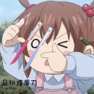 KAI贝印修眉刀套装 初学者刮眉刀片安全型全套男女专用