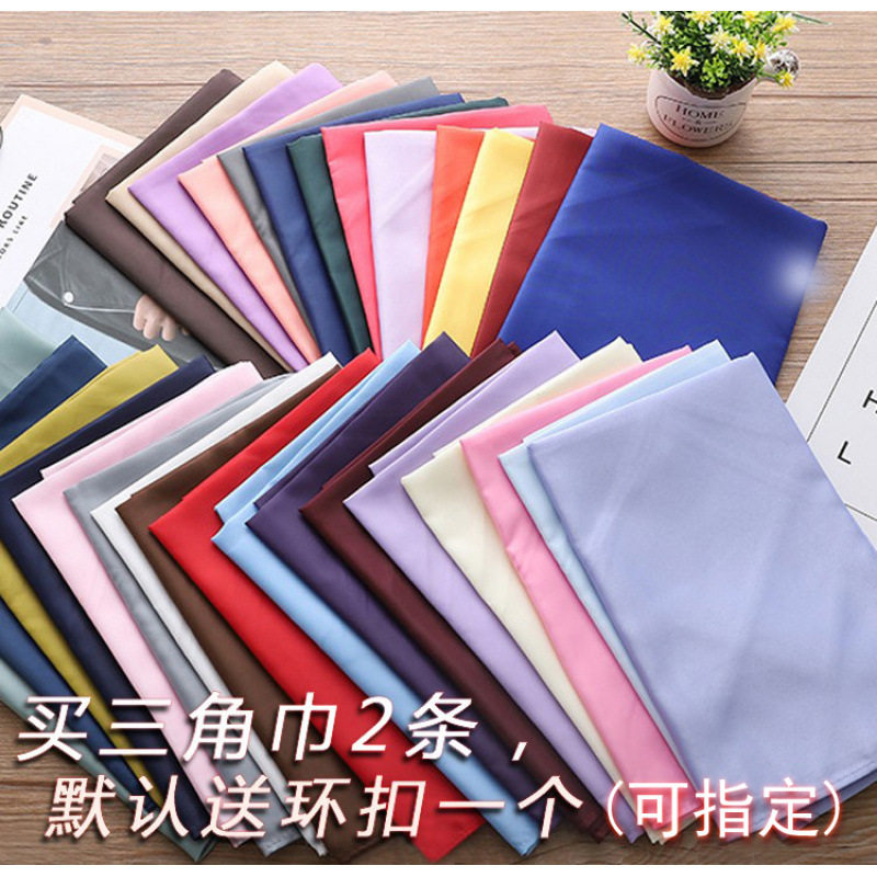 JK制服领巾 三角巾 水手服领巾 日系学院高校生大领结茶色 水蓝色
