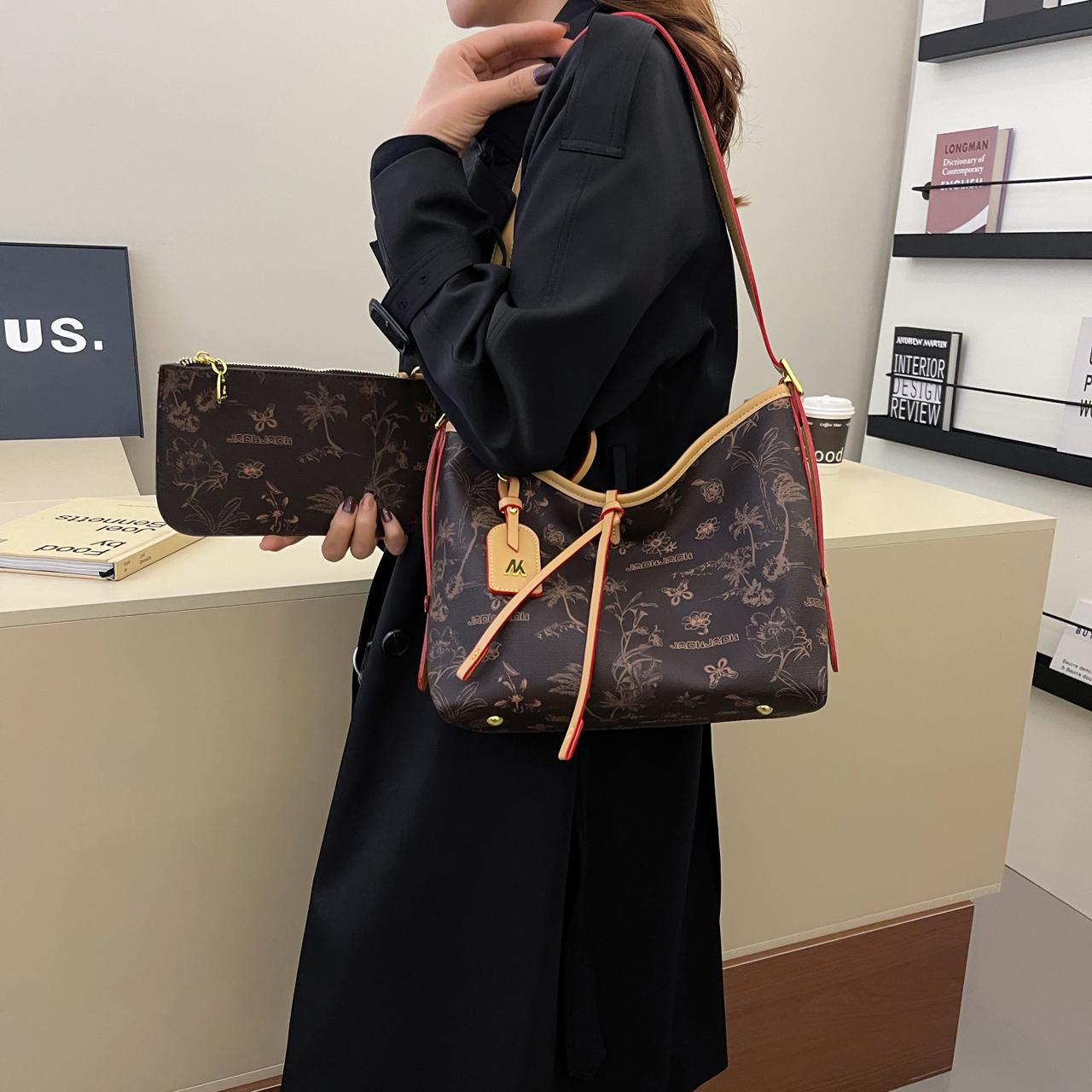 CITEX LV官方旗舰店2024秋冬新款小众高级感大容量通勤托特包女购